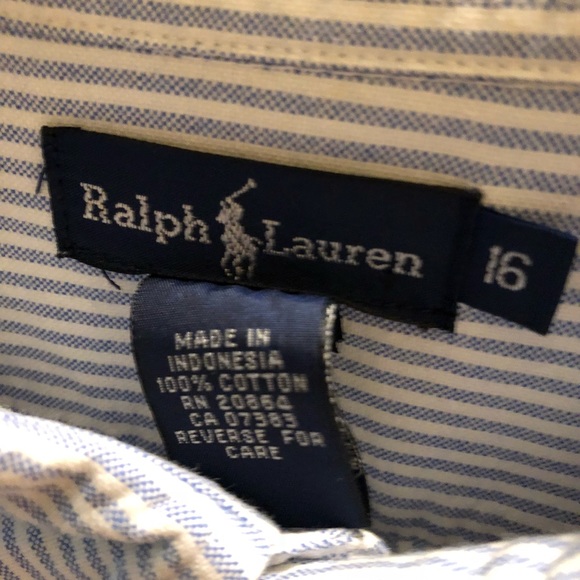 Polo Ralph Lauren button down shirt - Picture 2 of 3